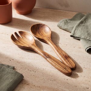 Acacia Salad Servers
