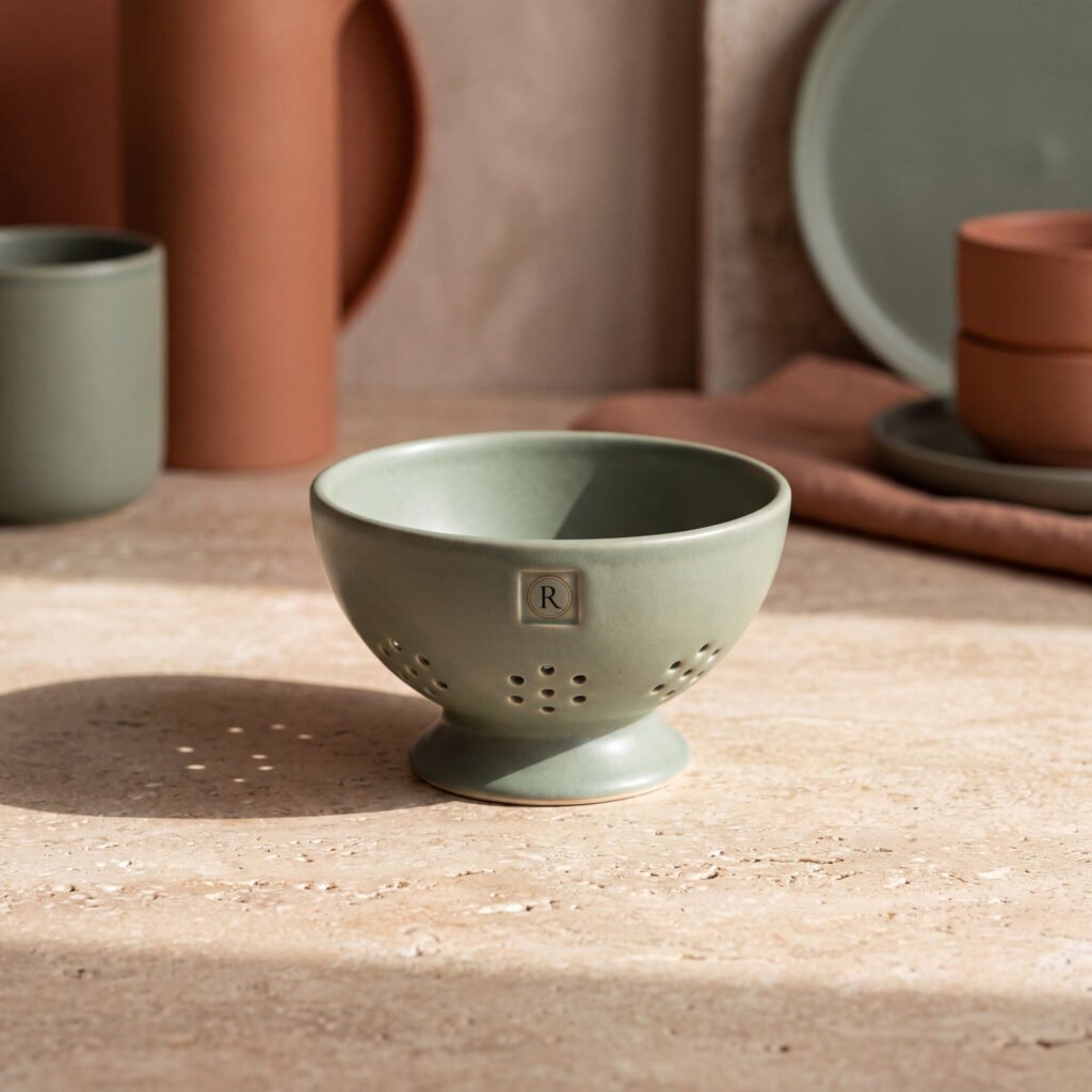 Ceramic Berry Colander