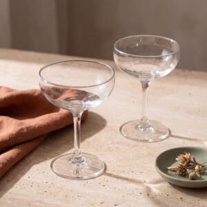 Coupe Cocktail Glasses, Set of 2