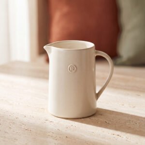 Hand-Thrown Pitcher