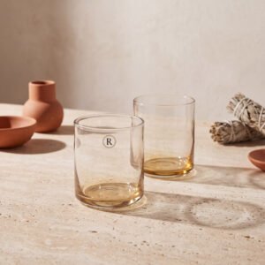 Handblown Tumbler, Set of 2
