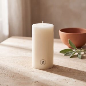 Olive Grove Pillar Candle
