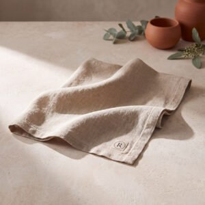 Stonewashed Linen Runner